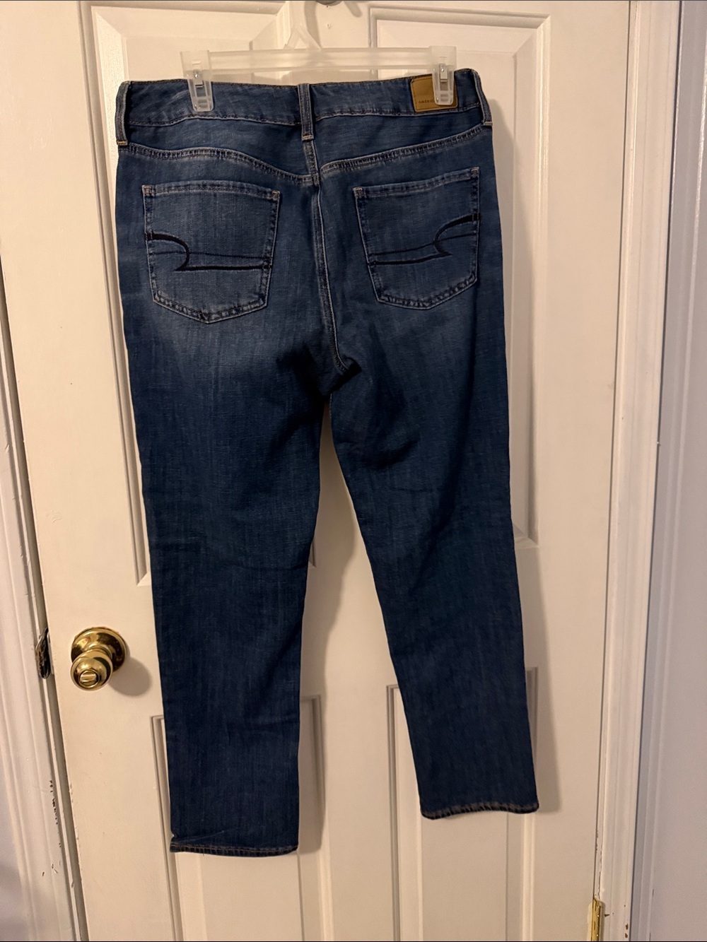 American Eagle Outfitters Dark Blue Stretch Jeans - Picture 2 of 4